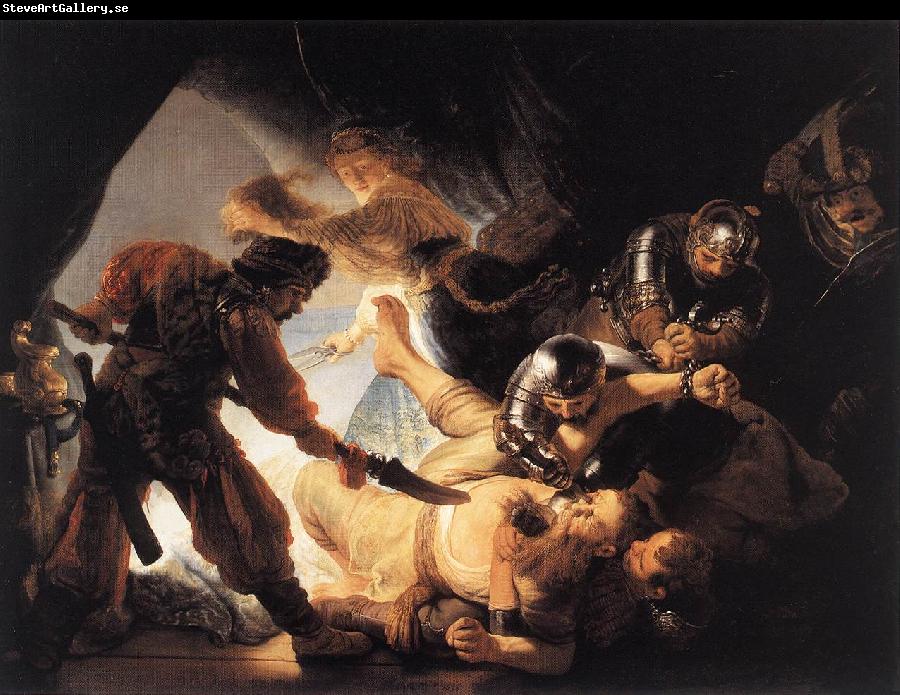 REMBRANDT Harmenszoon van Rijn The Blinding of Samson